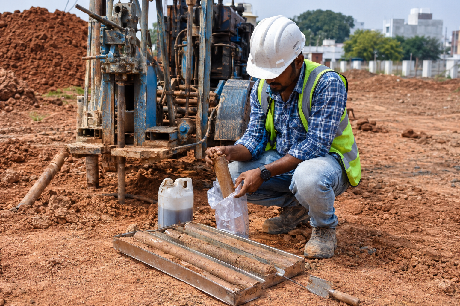 Soil and field testing environment