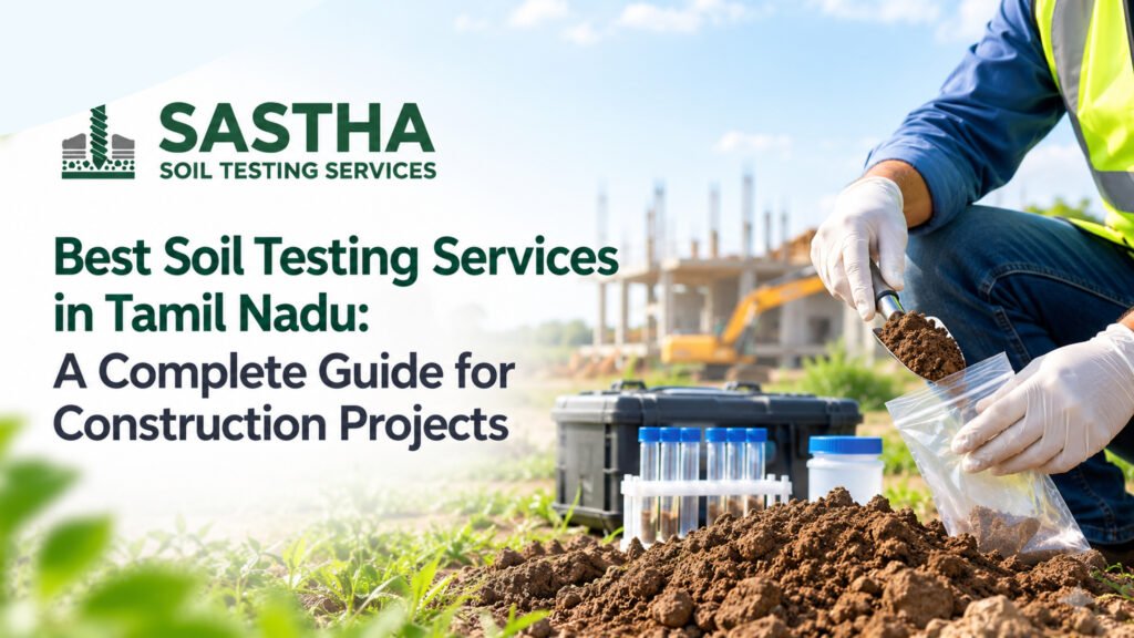 Best Soil Testing Services in Tamil Nadu: A Complete Guide for Construction Projects