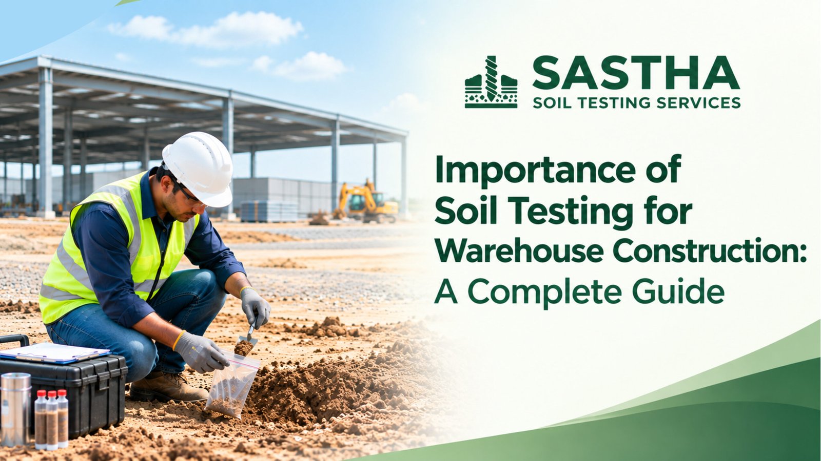 Importance of Soil Testing for Warehouse Construction